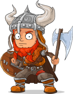 Vile vikings of Cambridge - cartoon. Have fun learning about the alternative history of the Historic City of Cambridge in hte united kingdom with one of our entertaining walking tours. Great for schools and educational groups. 